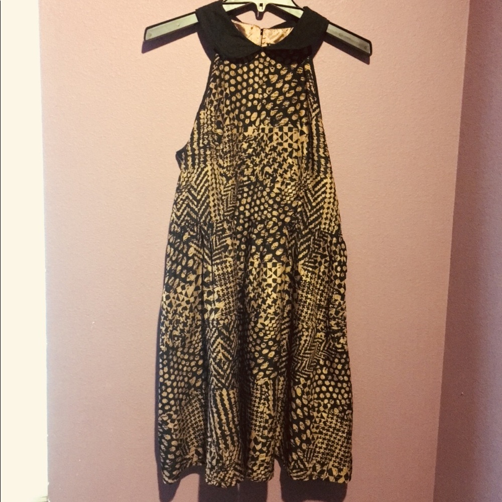 Black and Tan dress
